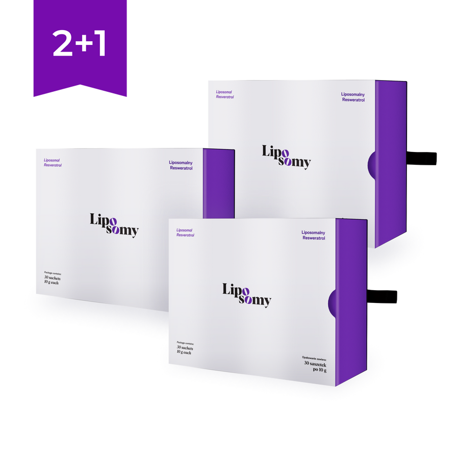 Liposomal Resveratrol - Set of 3 packs
