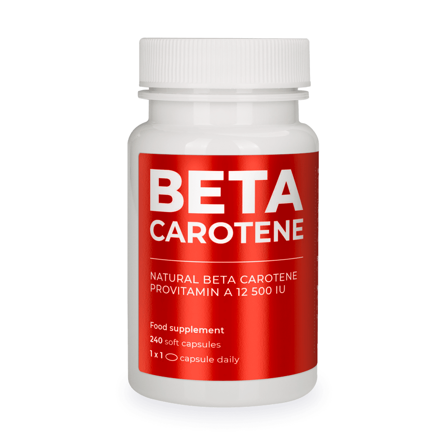 NATURAL BETA CAROTENE PROVITAMIN A 12 500 IU