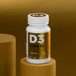 Natural vitamin D3 from lanolin 2000 IU - Twist-OFF