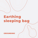 Earthing sleeping bag