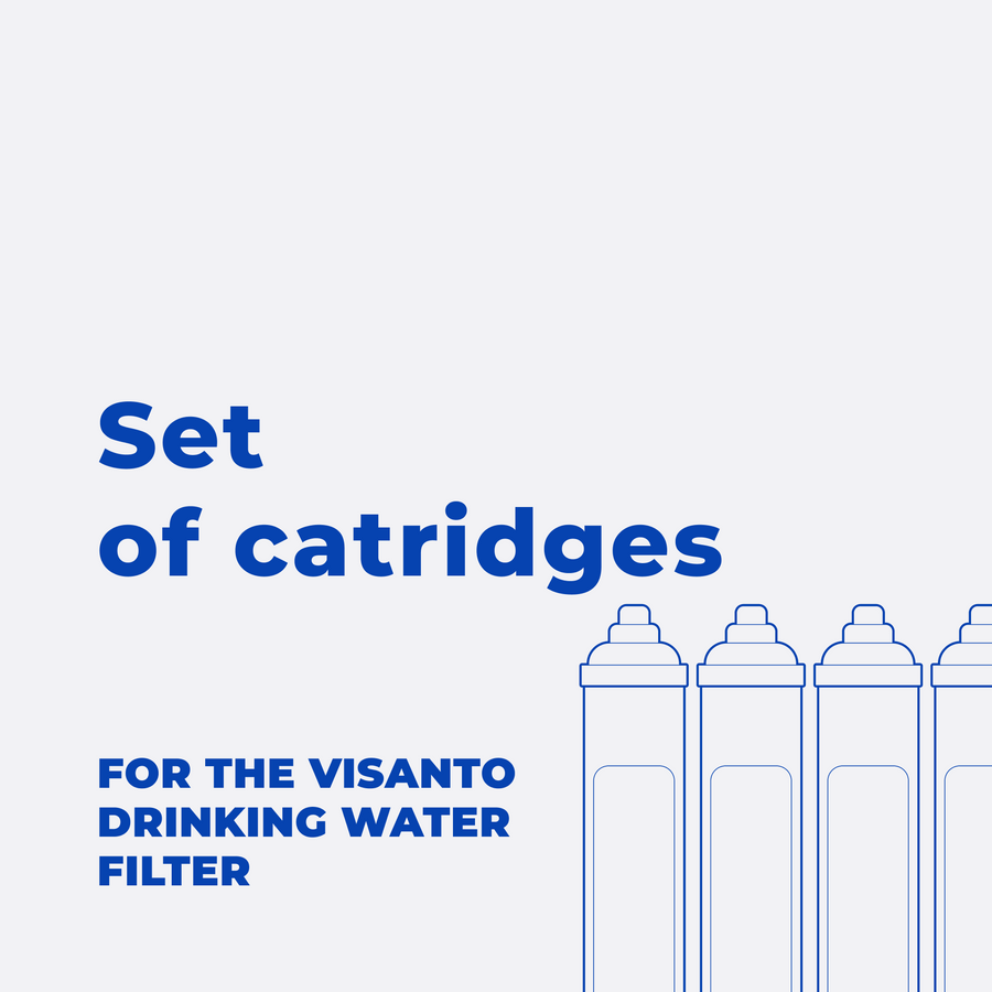 Filter set for the Visanto Drinking Water Structuriser