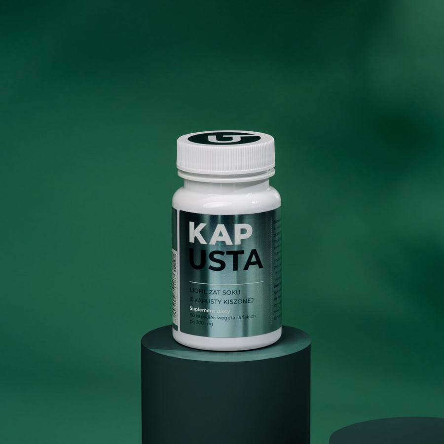 Kapusta - liofilizat soku z kapusty kiszonej 300 mg