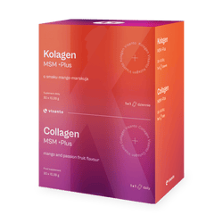 Collagen MSM +PLUS mango and passion fruit