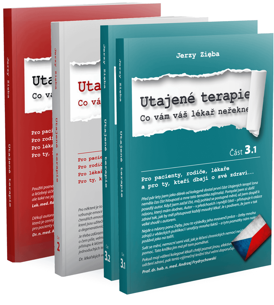 Kolekcja książek Utajené terapie. Jerzy Zięba
