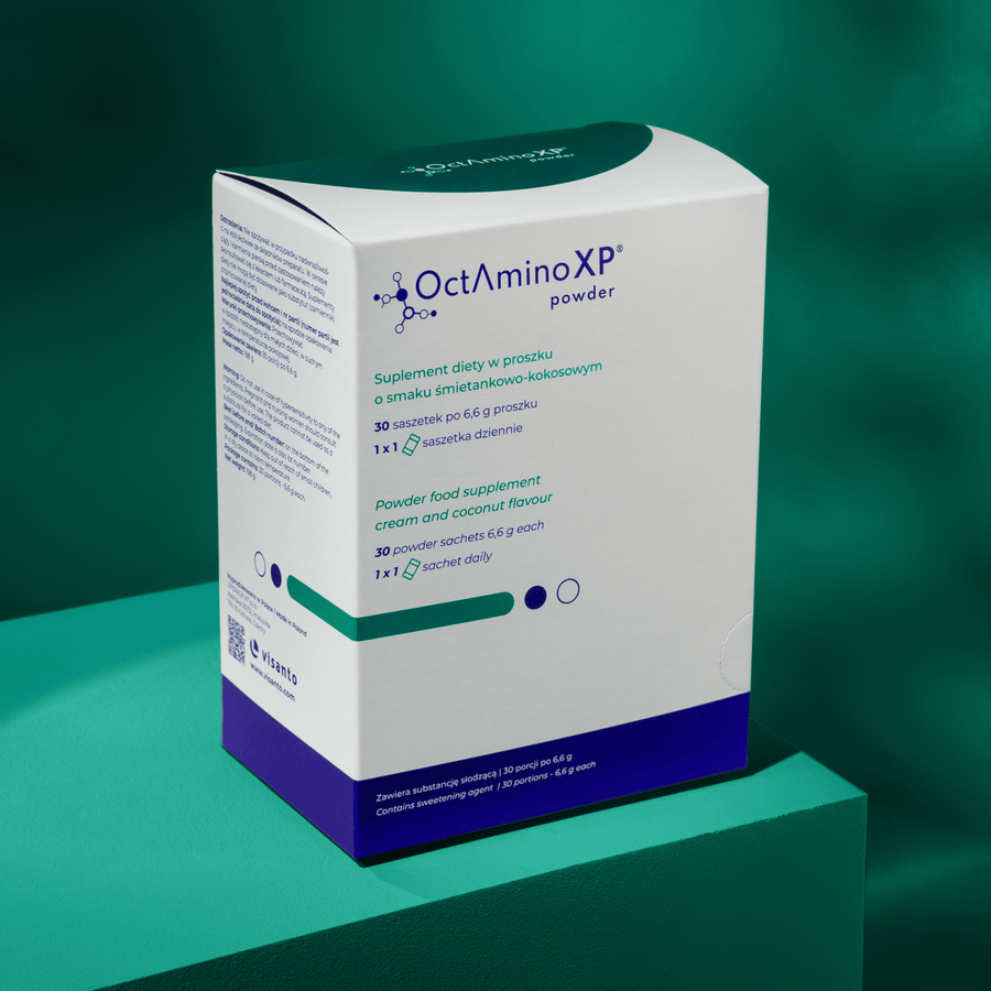 OctAminoXP® powder in sachets cream-coconut flavour