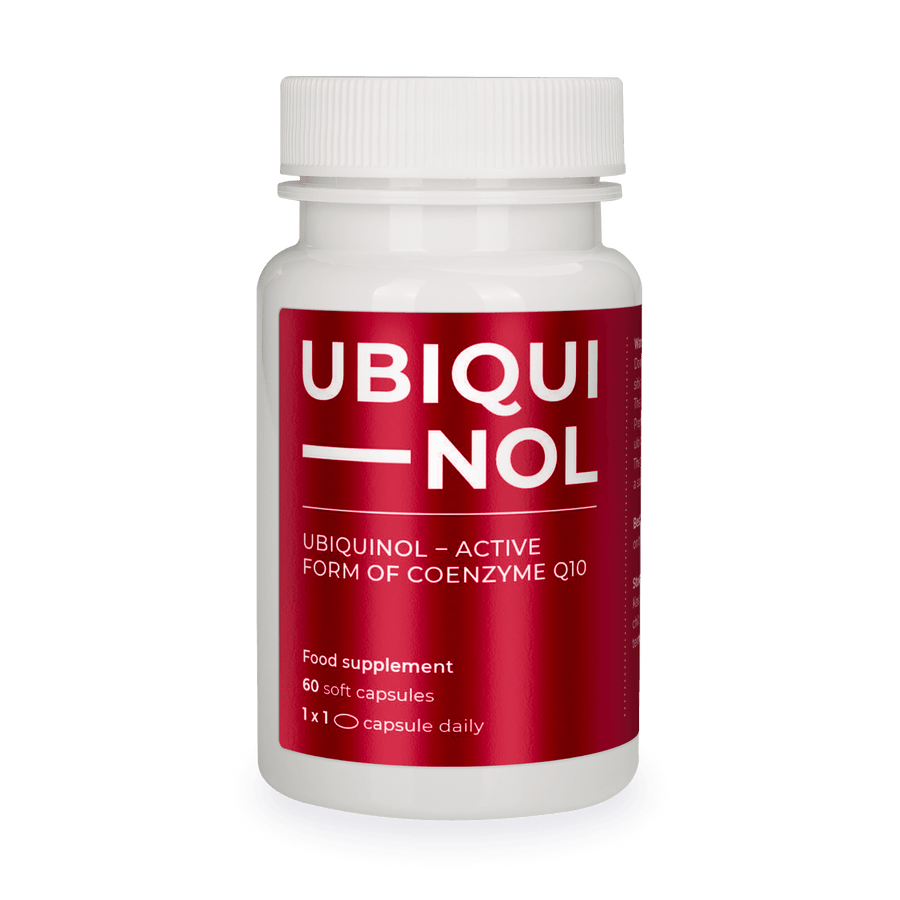 UBIQUINOL - Active form of Coenzyme Q10 - 100 mg